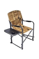 كرسي تخييم قابل للطي مع مسند للذراعين وطاولة جانبي...