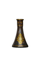 زجاج شيشة شفاف مقاس 26