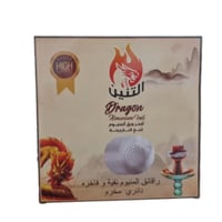 قصدير التنين دائري مخرم