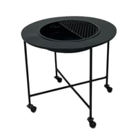 منقل دائري اسود