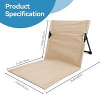 مسند ظهر قابل للطي للرحلات والأنشطة الخارجية