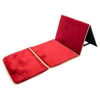 سجادة صلاة كرسي مبطنة قابلة للطي بمسند ظهر