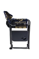 كرسي تخييم قابل للطي مع مسند للذراعين وطاولة جانبي...