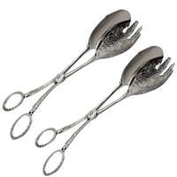 ملقط استيل مزخرف