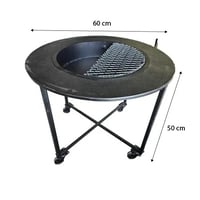 منقل دائري اسود