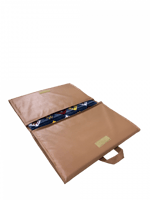 مدة شعبي مع لباد لون رصاصي