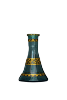 زجاج شيشة شفاف مقاس 26