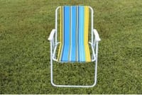 كرسي شاطئ خفيف الوزن وقابل للطي متعدد الالوان
