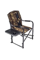 كرسي تخييم قابل للطي مع مسند للذراعين وطاولة جانبي...