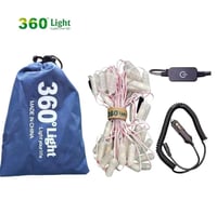 عقد اضاءة كريمي الاصدار الجديد 10 متر من شركة 360