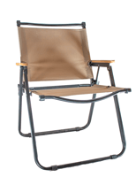 كرسي حدائق مقبض خشبي