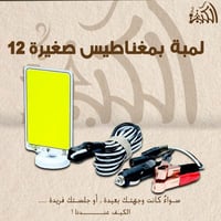 لمبة بمغناطيس صغيرة 12