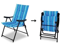 كرسي بحر قابل للطي عدة الوان