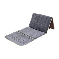 سجادة صلاة كرسي مبطنة قابلة للطي بمسند ظهر