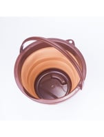 سطل سيلكون قابل للطي