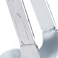 ملقط فحم قبضة خشبي