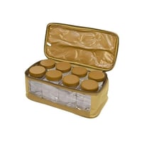 شنطة علب بهارات 8 قطع ربيعي