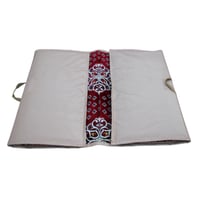 مدة شعبي مع لباد لون ملكي