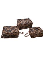 شنطة عزبه حديد لون جيشي عدة احجام