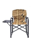 كرسي تخييم قابل للطي مع مسند للذراعين وطاولة جانبي...