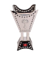 مبخرة كهربائية لون فضي