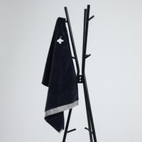 بكج مناشف أسود ملكي