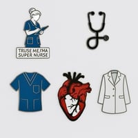 5 قطع ستيكرات طبيه