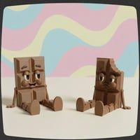 مجسم شوكولاته