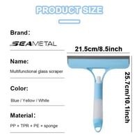 منظف نوافذ متعدد الوظائف، يتميز بتصميم مدمج للرش و...