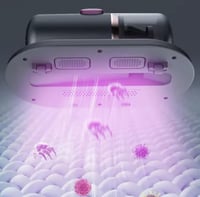 مكنسة كهربائية لاسلكية محمولة باليد. يتميز بحجمه ا...