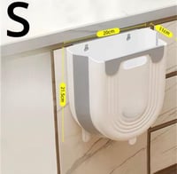 سلة مهملات معلقة قابلة للطي، مصممة خصيصًا للاستخدا...