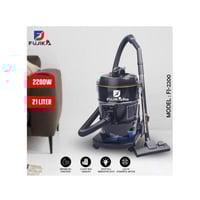 فوجيكا مكنسة كهربائية برميل - 21 لتر - 2200 واط -...