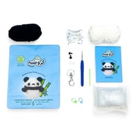 دورة كروشيه الباندا بامبو بفواحة البامبو