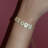 customized name bracelet
