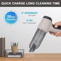 عرض مكنسة سيارة + فواحة عطرية