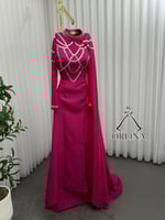 فستان سهره باربي تطريز راقي