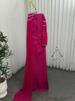 فستان سهره باربي تطريز راقي