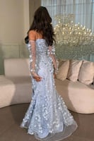 فستان بتفاصيل انيقه