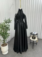 فستان تطريز يدوي