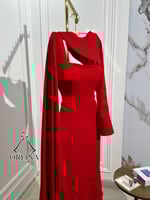 فستان سهره طويل انيق