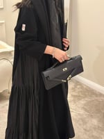 نص كلوش مع قماش سهره من الجوانب