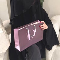 نص كلوش مع اكمام كلوش من الشيفون المنقط