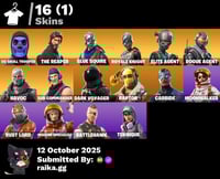 سكيلتون بنفسجي +16 سكن ( مع الايميل الاساسي ) ينرب...