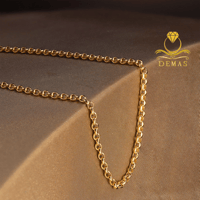 سلسال حلقات عيار 18 إيطالي