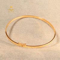 اسوارة ذهب تصميم فرزاتشي عيار 18