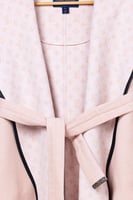 Louis Vuitton Pink Belted Wool Coat