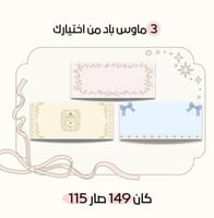 بكج 3 ماوس باد