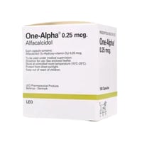 وان الفا 0.25 ميكرو جرام 100 كبسول-ONE ALPHA 0.25...