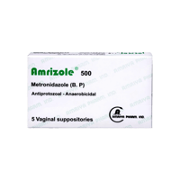 امريزول 500 مجم تحميلات مهبلية-AMRIZOLE SUPP. 500M...