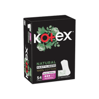 كوتكس فوط صحية طبيعية بانتي عادية 54 قطعة-KOTEX NA...